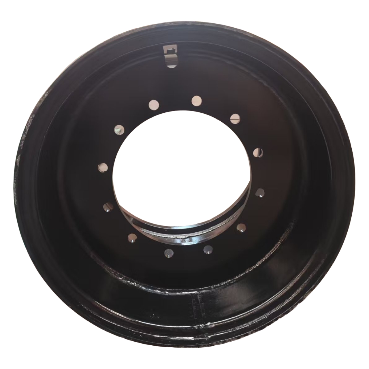 OTR 3PCS Loader Wheel Rim Hub 20-26 Inch Road Roller Steel Wheel Rims for 23.1-26