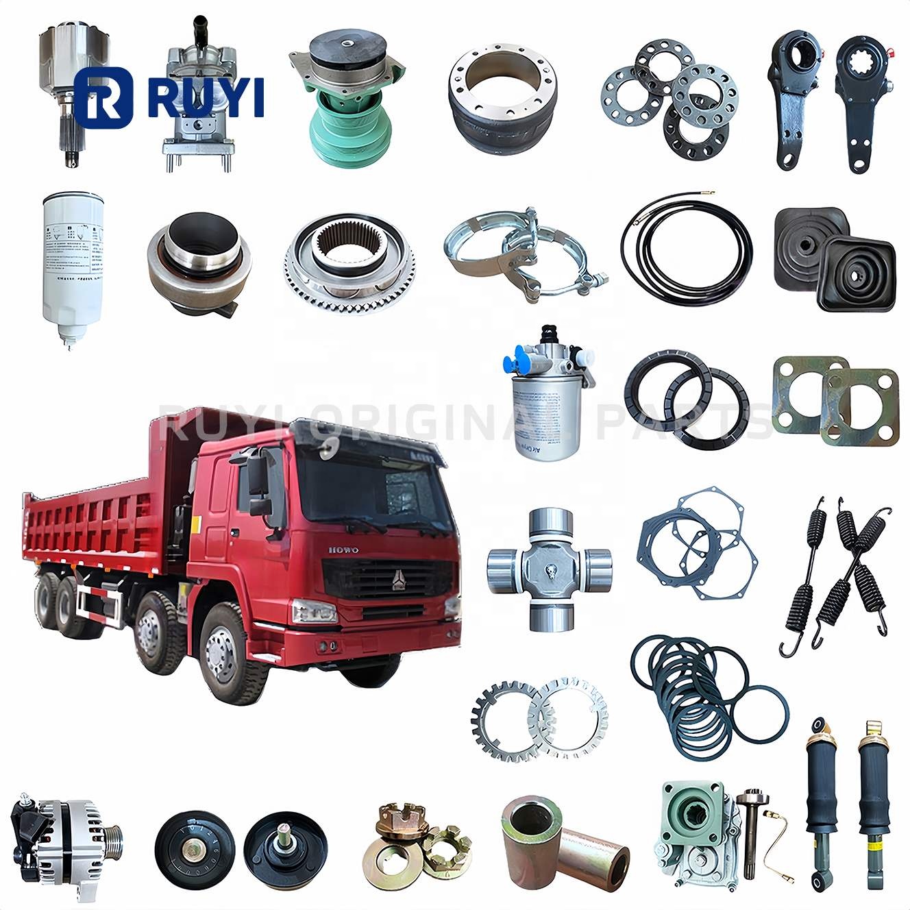 Semi-trailer air Suspension Parts Height Control Leveling Valve4640061000WAB 4640060020 Use for SINOTRUK HOWO A7