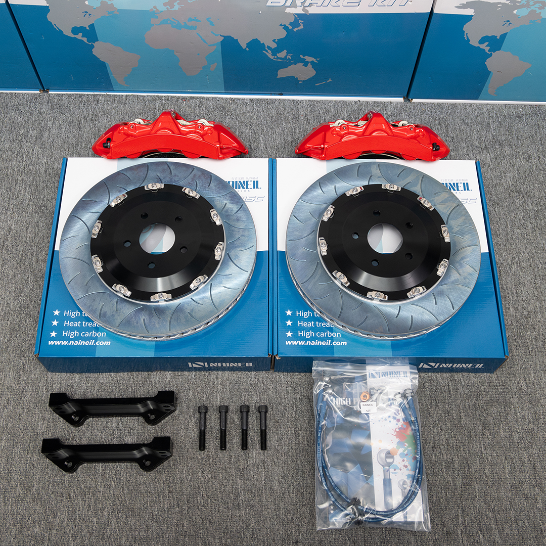 NAINEIL Tuning Brake System GT6 6 Piston Brake Caliper Kit 6 Pot Big Brake Kit for Dodge Charger
