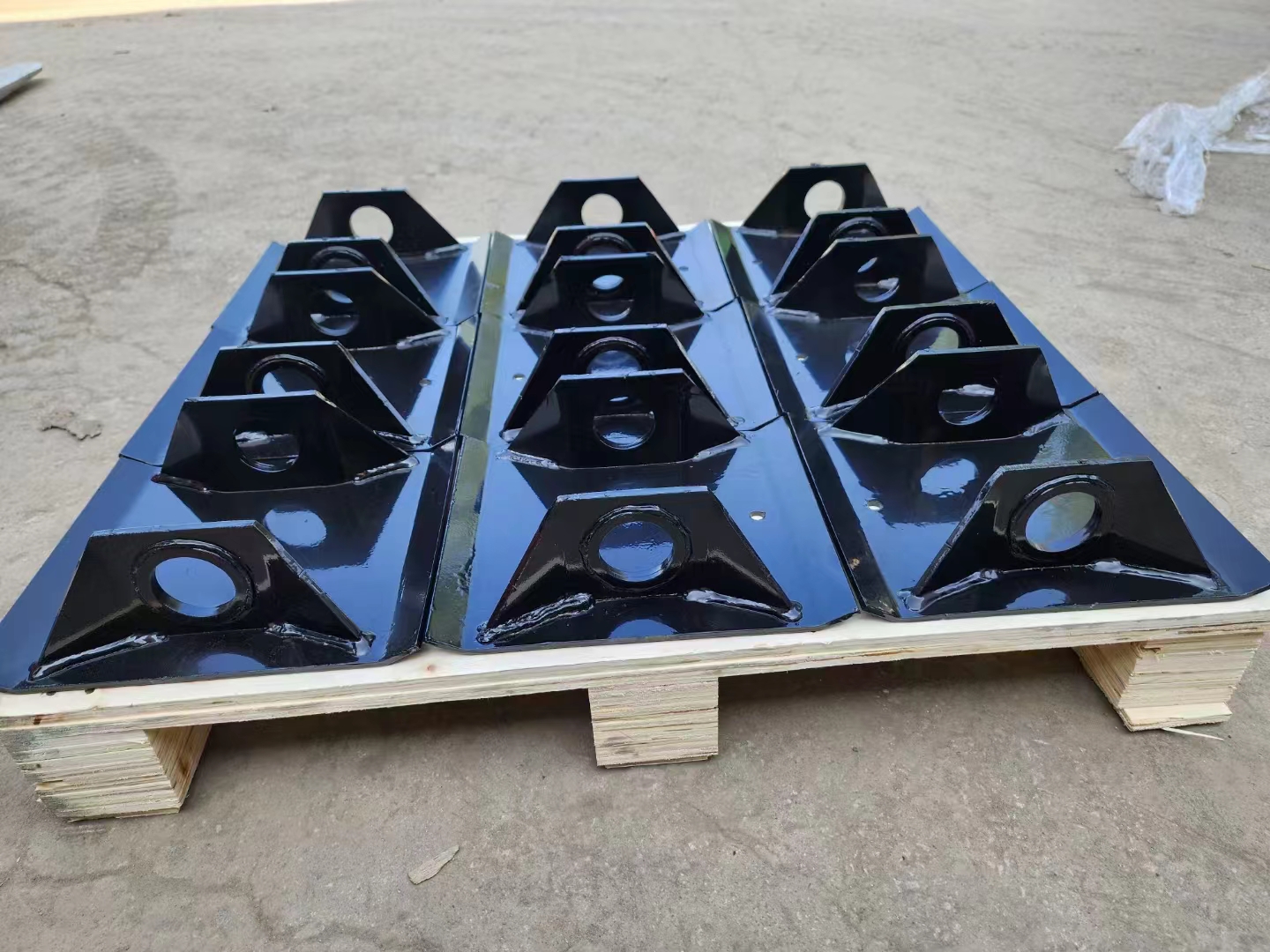 Wholesale 28t 60t 80t Heavy Duty Drop Leg Landing Gears Fixed Mount for Semi Trailer