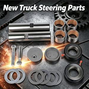 New Truck Steering Parts Knuckle Repair Kit 45# Steel IATF16949:2016 Certified Size45X200 King Pin Kits for Howo Truck