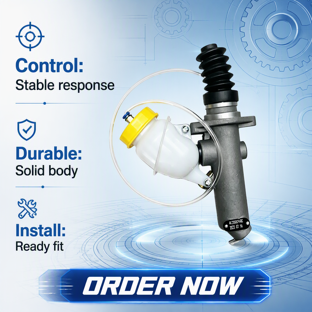 New Original Installed Matching Clutch Master Cylinder 4120000140 Clutch Pump Oil-Can LGMG MT86H MT95H for Mining Dump Trucks