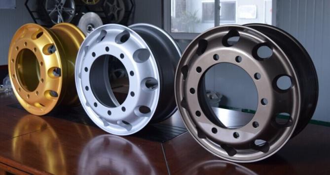 22.5*8.25 22.5*9.25 19.5*6.75 Inch Alloy Forged Wheel Truck Wheel
