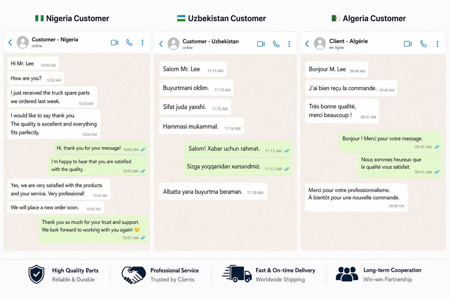 Customer Praise Feedback 2