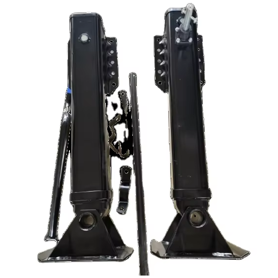 LUEN Truck Landing Gear Customized Welding Trailer Parts Trailer Jack Leg Landing Gear 28T