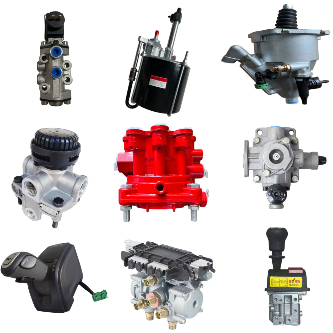 Wholesale Price High Quality Emergency Relay Valve Trailer Control Valve 9710021500 0830550 3570408 for Heavy Duty Truck Parts