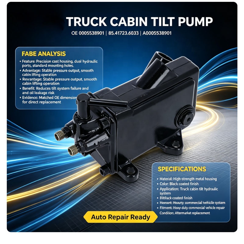 Cabin Tilt Pump View 2