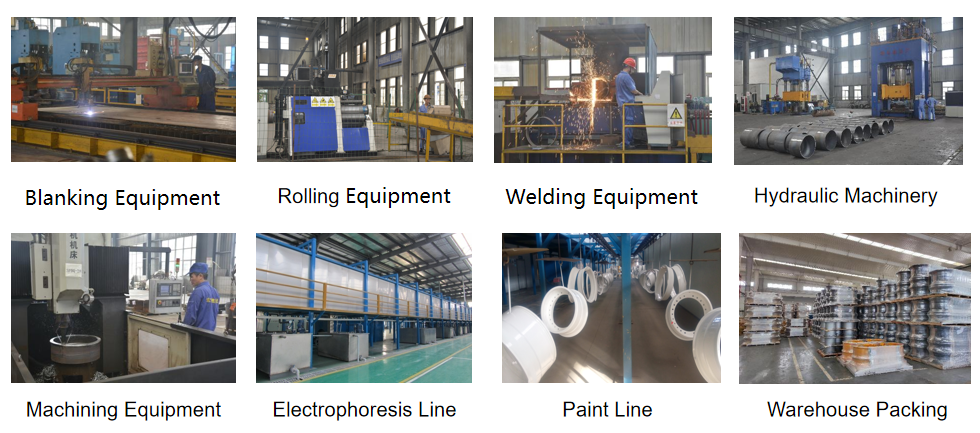 Steel Wheel Manufacturing Process Flow