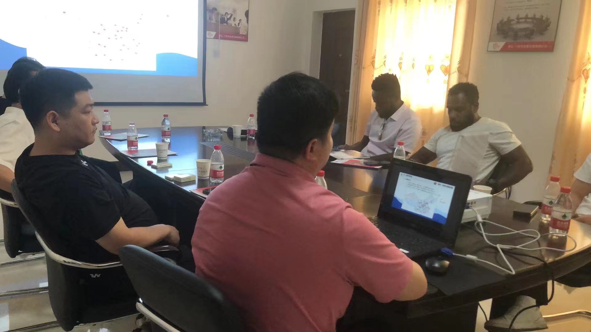 Customers Visiting Factory