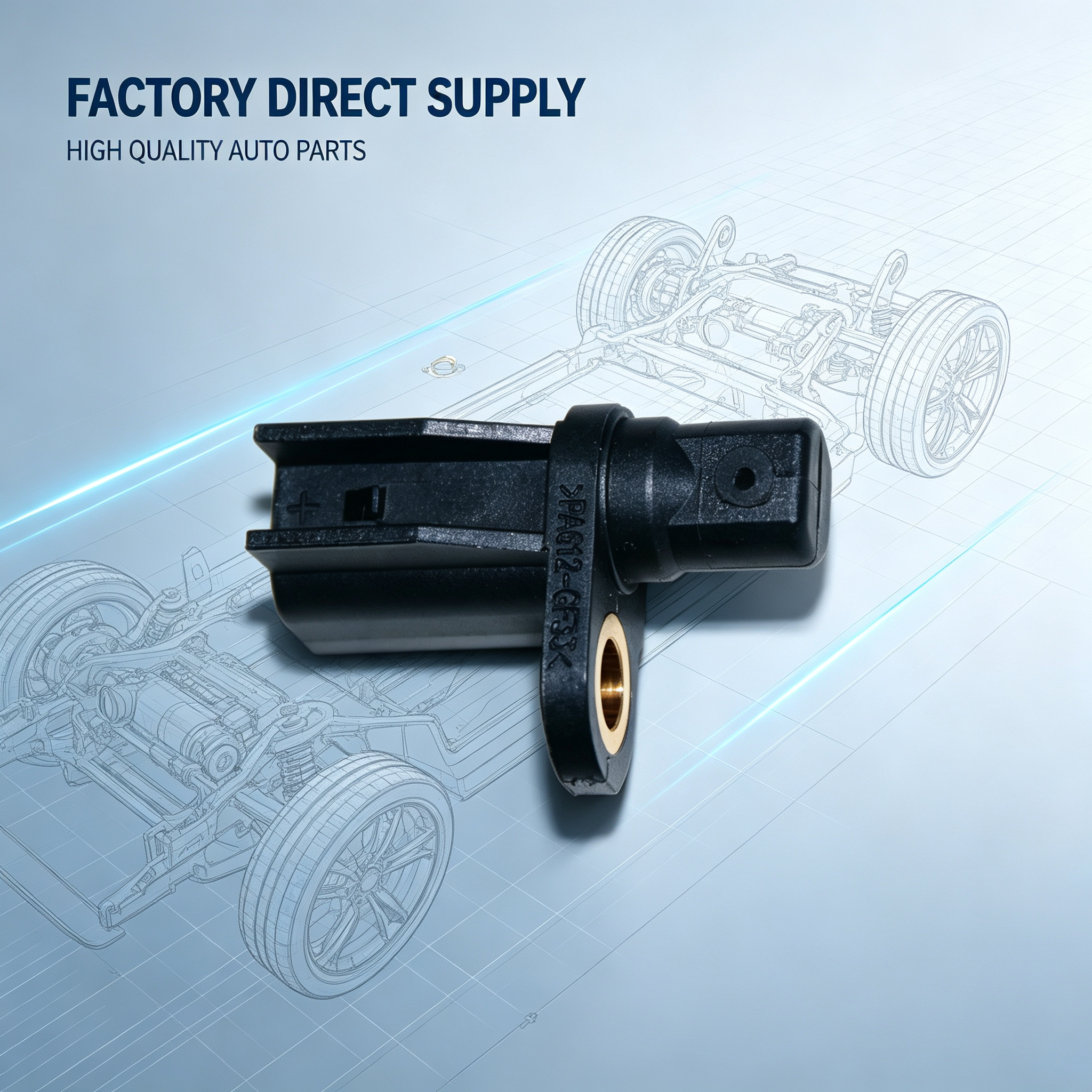 Sensor for ABS Wheel Speed Sensor BV6T2C190GB 3M5T2B372BA for Ford Volvo