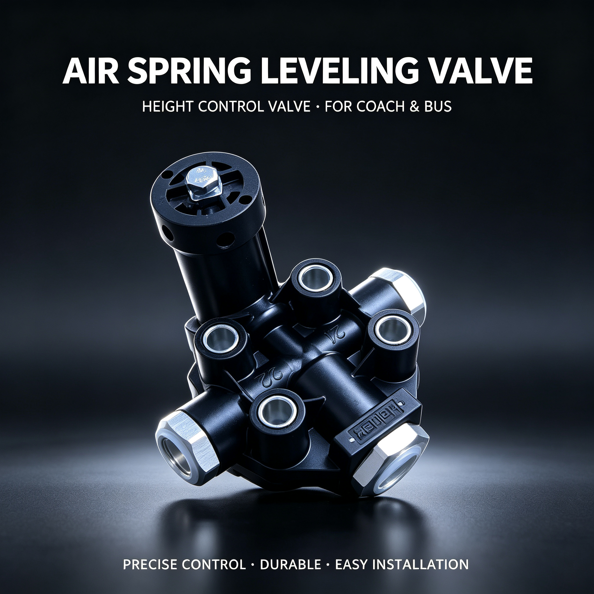 New Threaded Air Suspension Leveling Valve Height Control Valve for Kinglong Zhongtong Ankai Coach Bus Air Spring Spare Parts