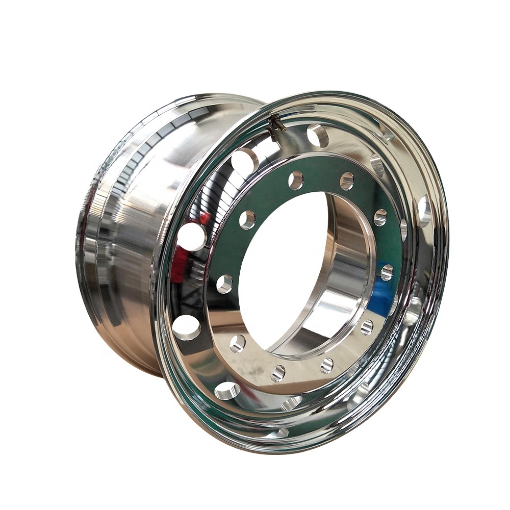 22.5*11.75 Truck Rims for Bus and Trailer Aluminum Alloy Truck Wheels