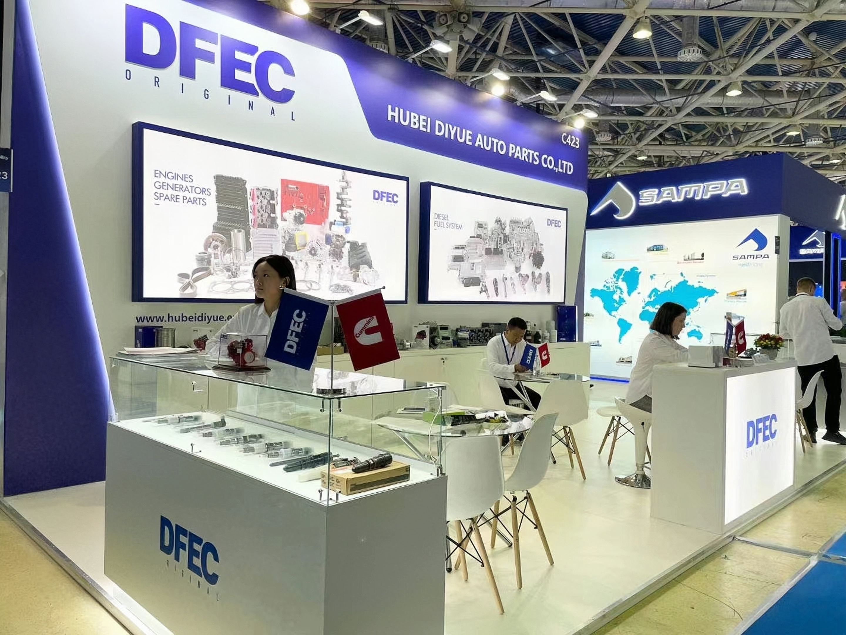Exhibition booth event 1
